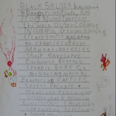 Archie.W list poem 3E